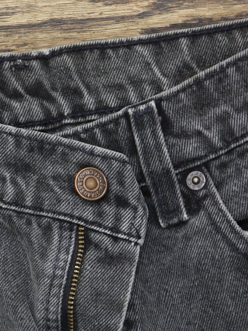 Levi'S Black Levi S Upcycle Baggy 550 Relaxed Fit Jeans Wash See - Picture 5 of 7